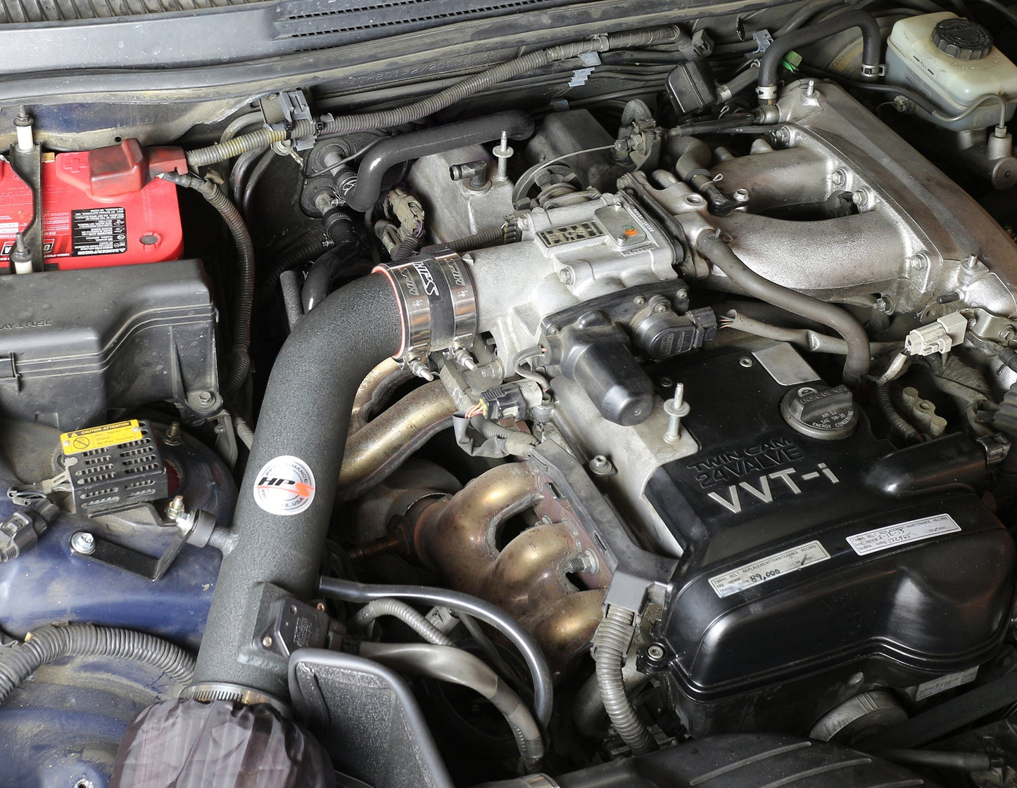 HPS Performance Products HPS Red Reinforced Silicone Radiator + Heater Hose Kit Lexus 01-05 IS300 I6 3.0L