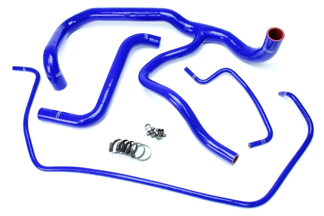 HPS Performance HPS Silicone Radiator Coolant Hose Kit Chevy 2014-2017 Silverado V6 4.3L, 57-1594R