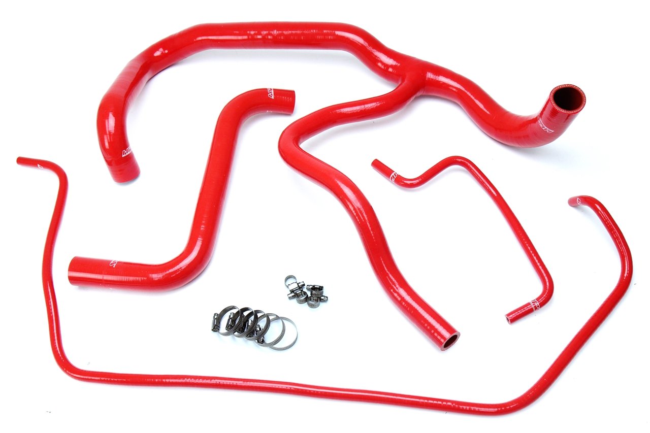 HPS Performance HPS Silicone Radiator Coolant Hose Kit Chevy 2014-2017 Silverado V6 4.3L, 57-1594R