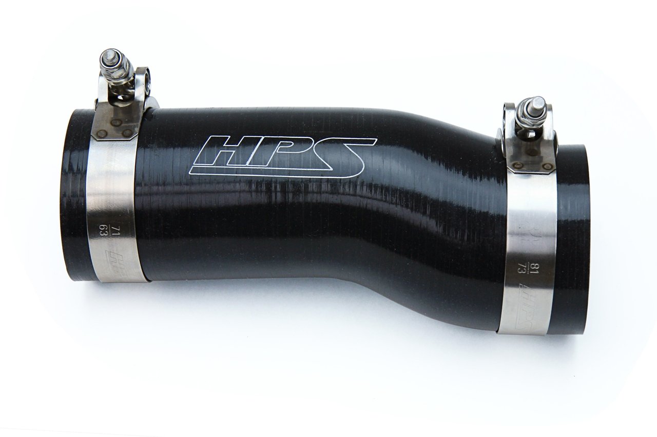 HPS Performance HPS Silicone Air Intake Kit Post MAF Hose Honda 2016-2020 Civic 1.5L Turbo, 57-1595