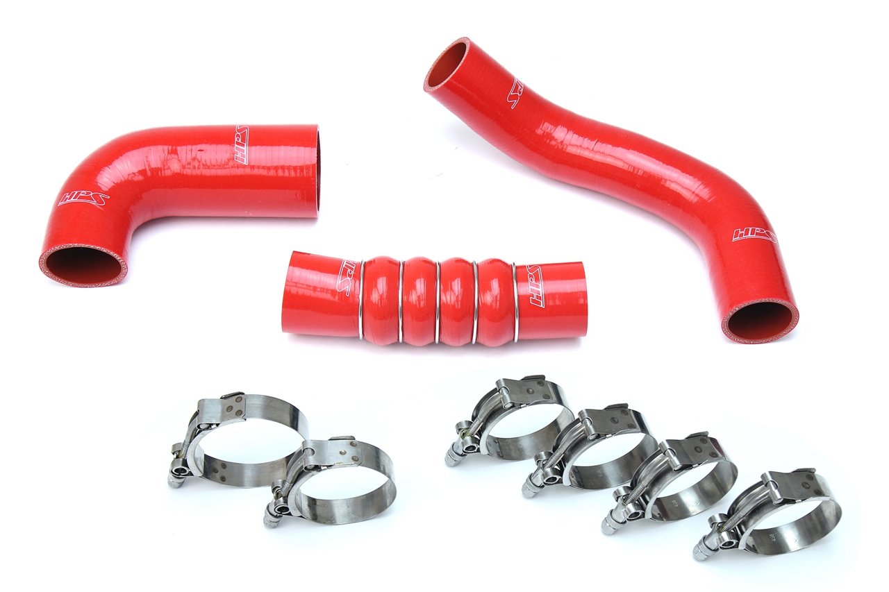 HPS Performance HPS Silicone Intercooler Hose Kit Honda 2017-2020 Civic Si 1.5L Turbo, 57-1599
