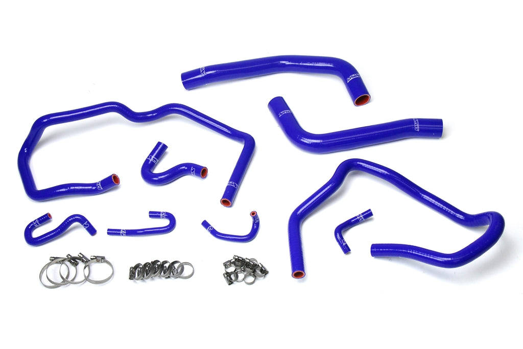 HPS Performance HPS Reinforced Blue Silicone Radiator + Heater Hose Kit Coolant Toyota 10-14 FJ Cruiser 4.0L V6