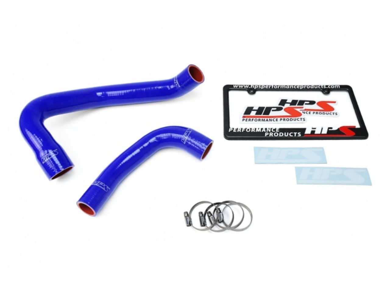 HPS Performance HPS Blue Reinforced Silicone Radiator Hose Kit Coolant Jeep 00-06 Wrangler TJ 4.0L