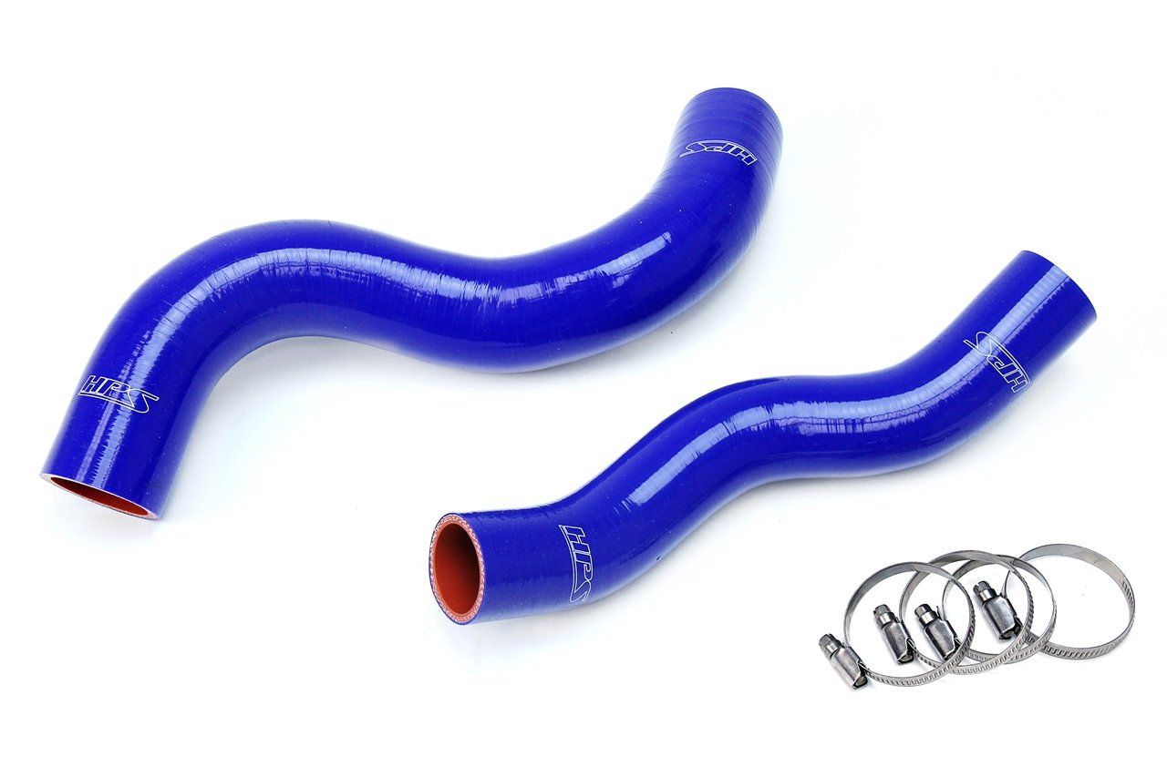 HPS Performance HPS Silicone Radiator Coolant Hose Kit Jeep 2005-2009 Grand Cherokee 4.7L V8 WK1, 57-1703