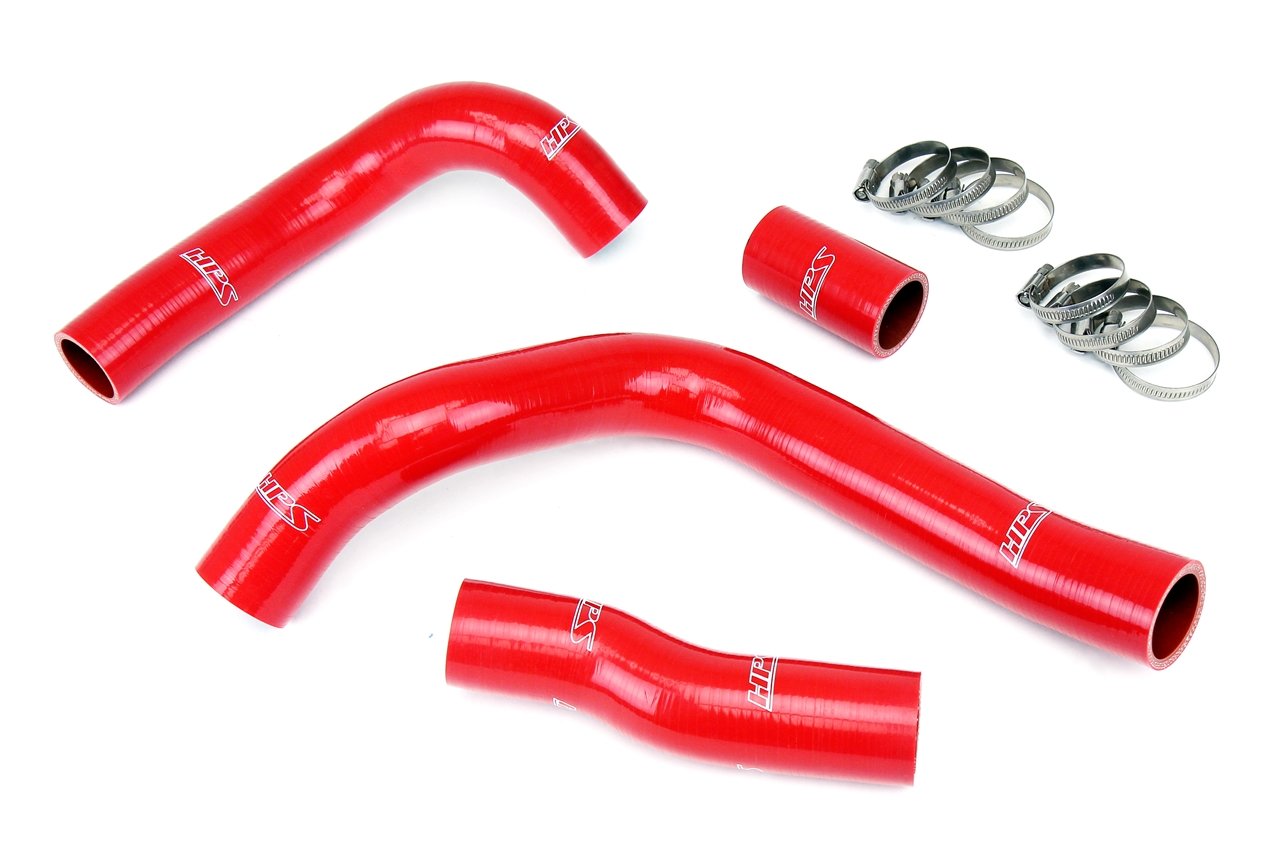 HPS Performance Products HPS Reinforced Silicone Radiator Hose Kit Coolant, 2016-2017 Lexus IS200t 2.0L Turbo, 57-1829