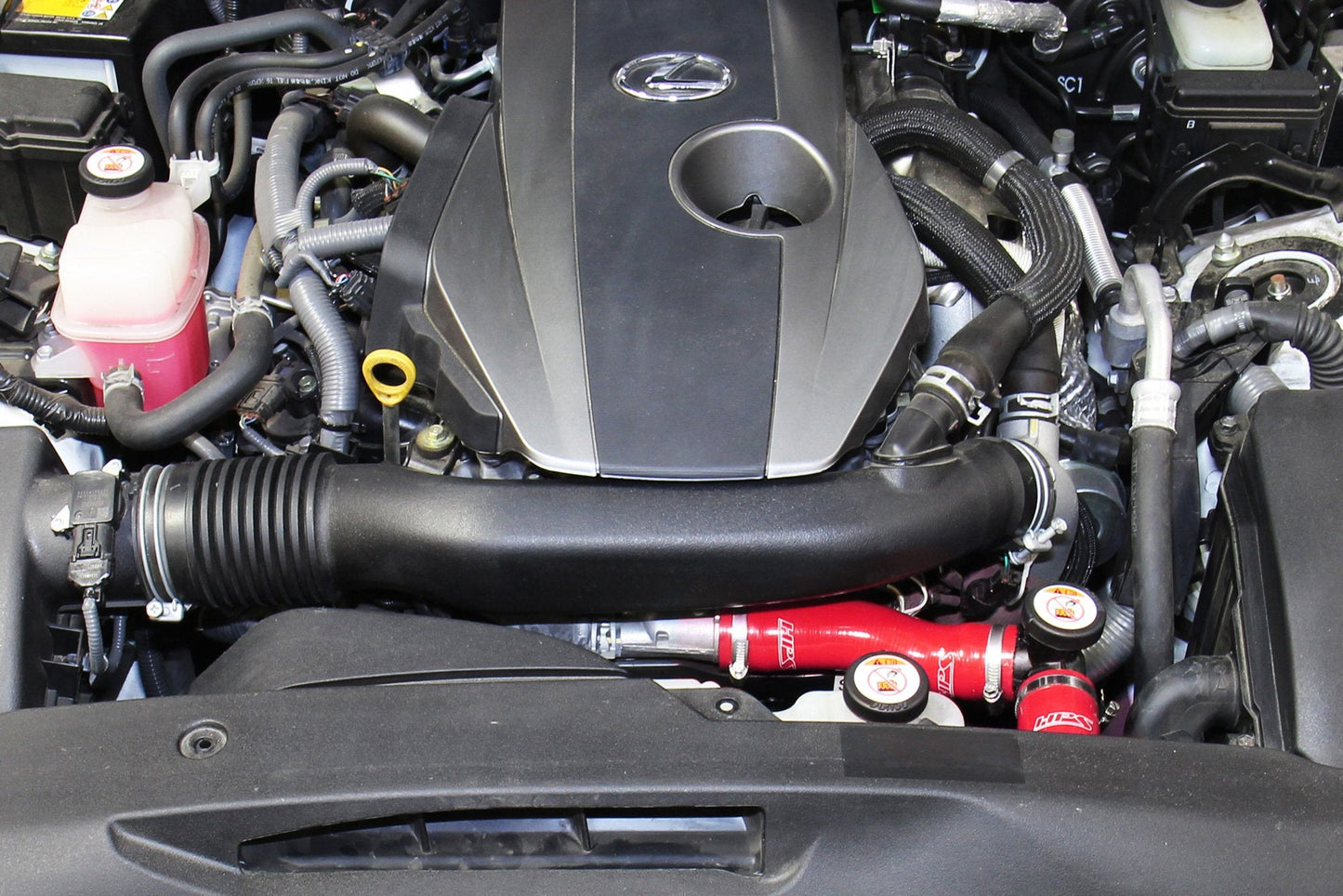 HPS Performance Products HPS Reinforced Silicone Radiator Hose Kit Coolant, 2016-2017 Lexus IS200t 2.0L Turbo, 57-1829