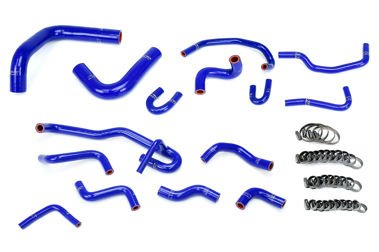 HPS Performance HPS Silicone Radiator + Heater Coolant Hose Kit Toyota 1990 1991 4Runner 3.0L V6 with Rear Heater Left Hand Drive, 57-2191