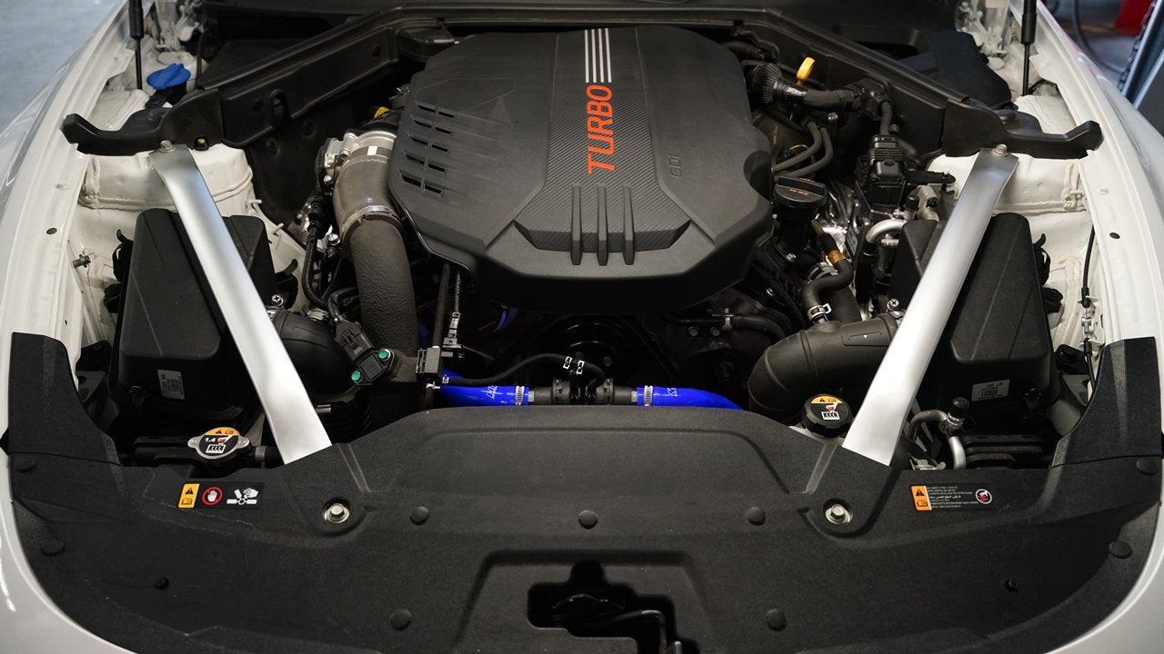 HPS Performance HPS Silicone Breather BOV Hose Kit 2018-2020 Genesis G80 3.3T V6 Twin Turbo, 57-2045