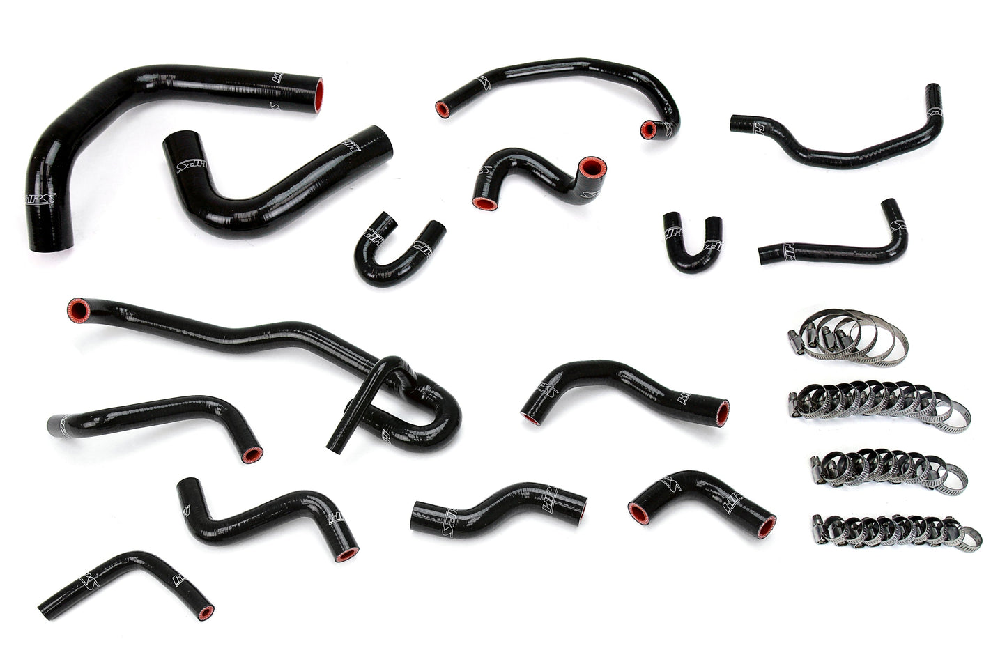 HPS Performance HPS Silicone Radiator + Heater Coolant Hose Kit Toyota 1990 1991 4Runner 3.0L V6 with Rear Heater Left Hand Drive, 57-2191