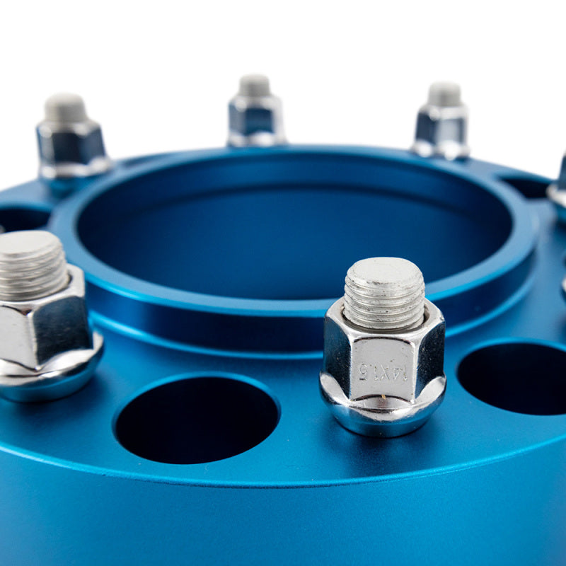 Borne Off-Road Wheel Spacers - 6x139.7 - 93.1 - 25mm - M12 - Blue BNWS-001-250BL
