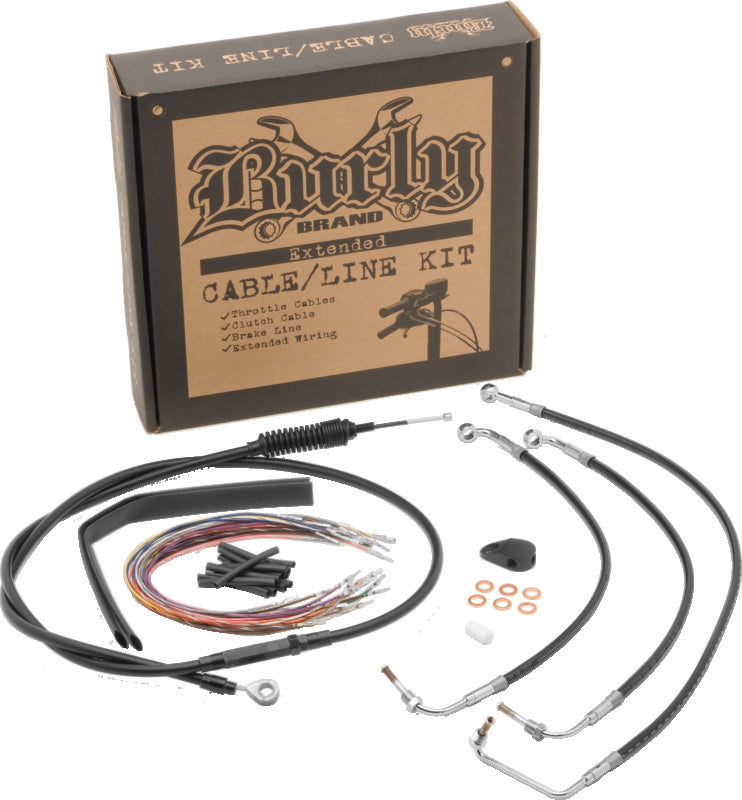 Burly Brand Control Kit 13in - Black B30-1234