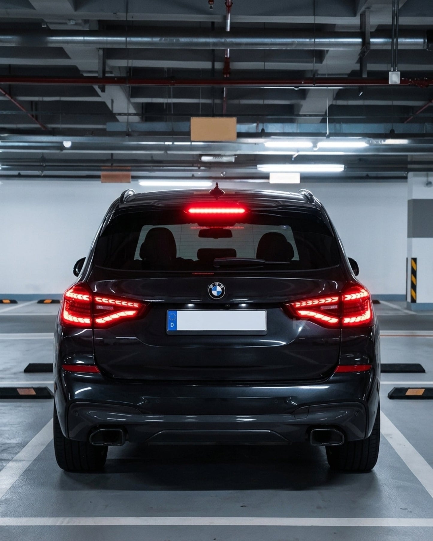 BMW X3 G01 iX3 G08 LED GTS / Dragon Scale Style Taillights (Red or Black) (2019-2022)