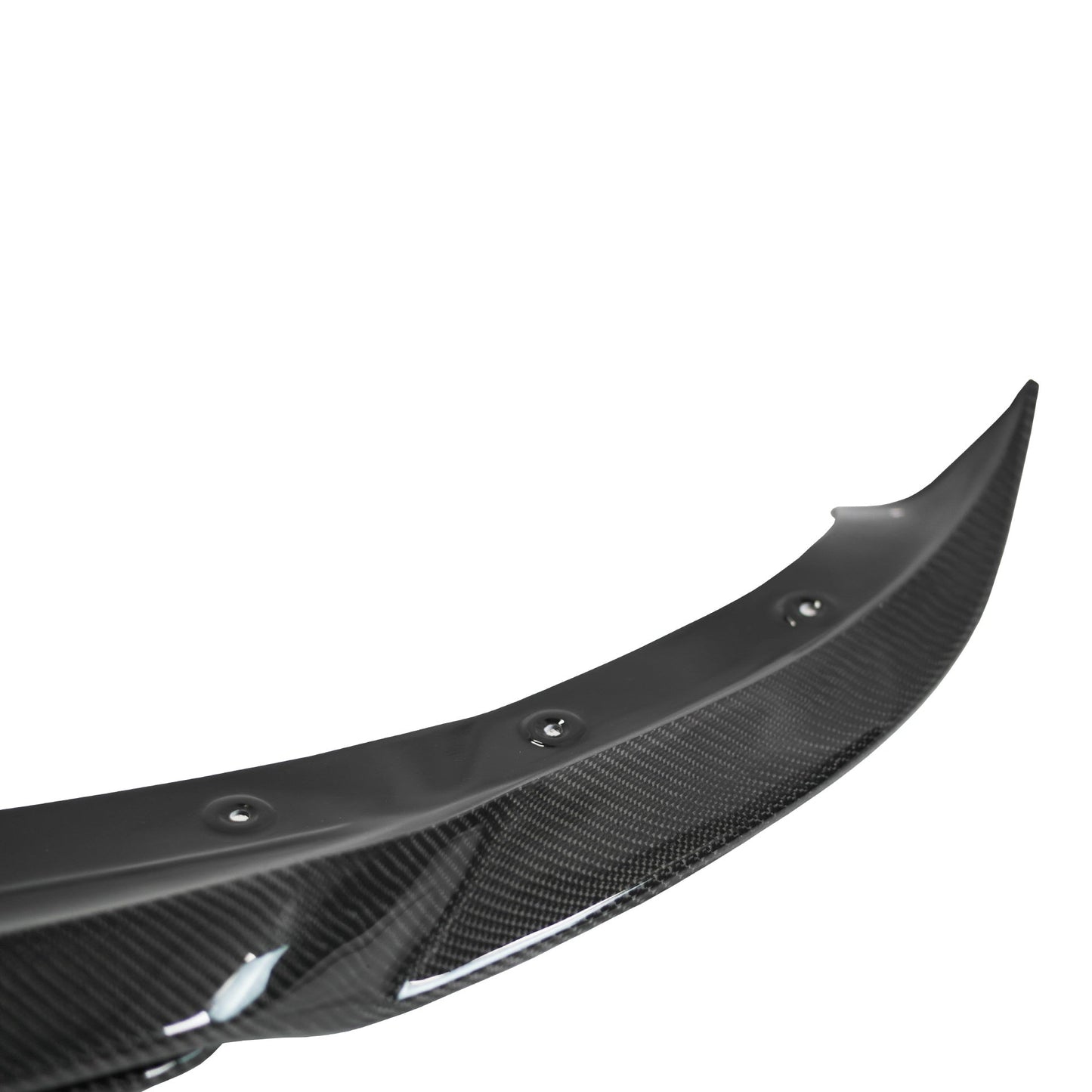 2017-2023 Tesla Model 3  AT Style 2PCS Carbon Fiber Front Lip