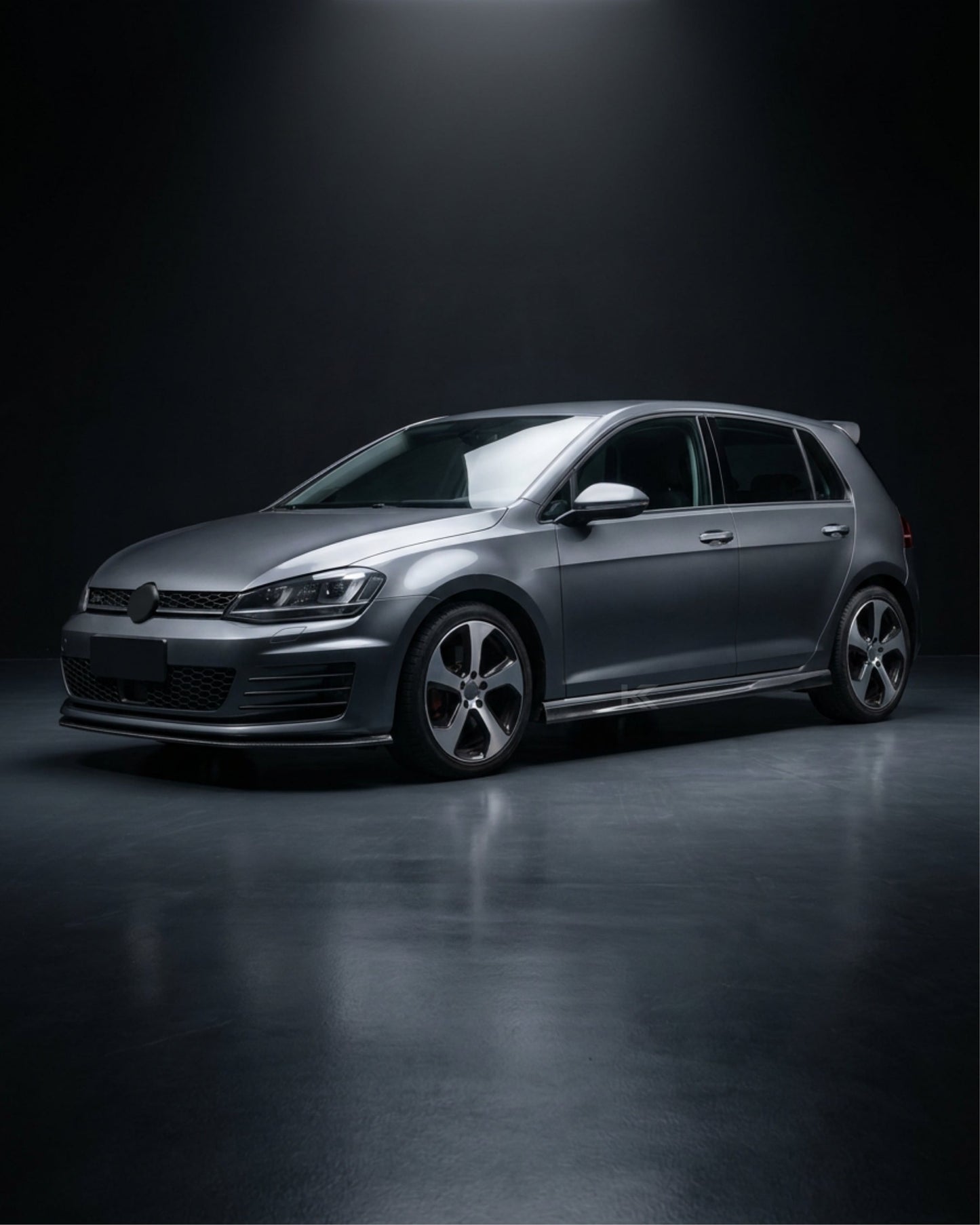 2014–2016 Volkswagen Golf GTI MK7 Side Skirt Extensions – Carbon Fiber