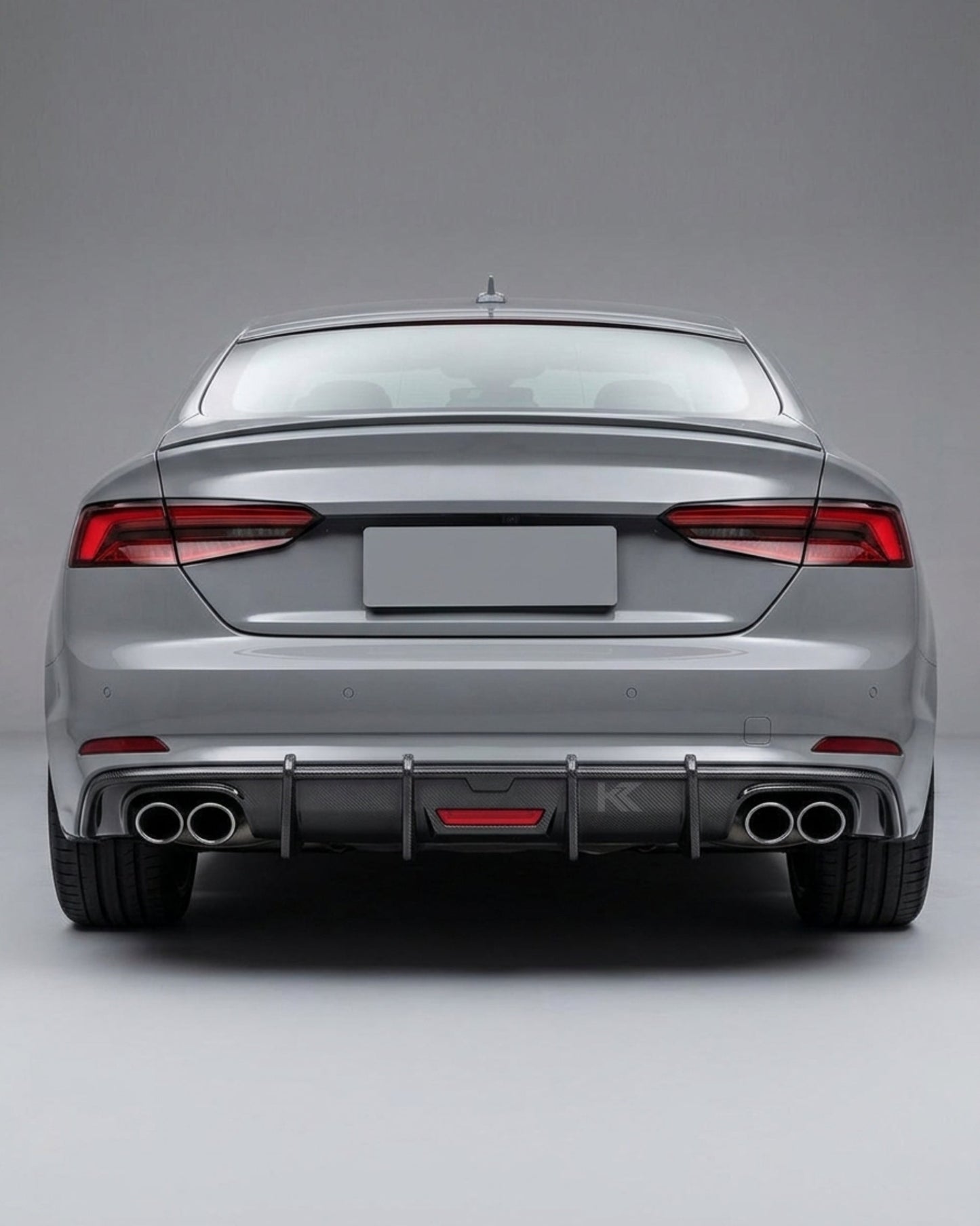 2013–2016 Audi A5 / S5 8T Facelift Rear Bumper Diffuser – Carbon Fiber