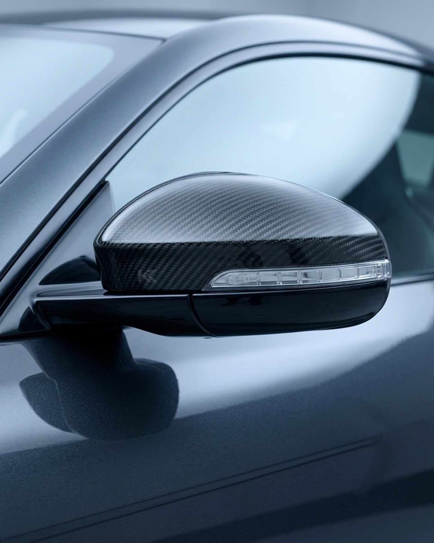 2008–2014 Audi R8 / 2008–2012 Audi TT Side Wing Mirror Covers – Carbon Fiber
