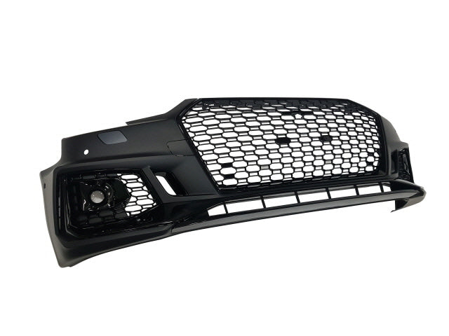 2017-2019 B9 Audi A4, RS4 Style Front Bumper W/ Grille