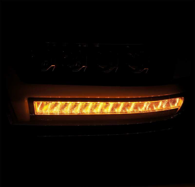 AlphaRex 19-20 Ram 1500HD NOVA LED Proj Headlights Plank Style Chrome w/Activ Light/Seq Signal/DRL 880517 *Discontinued