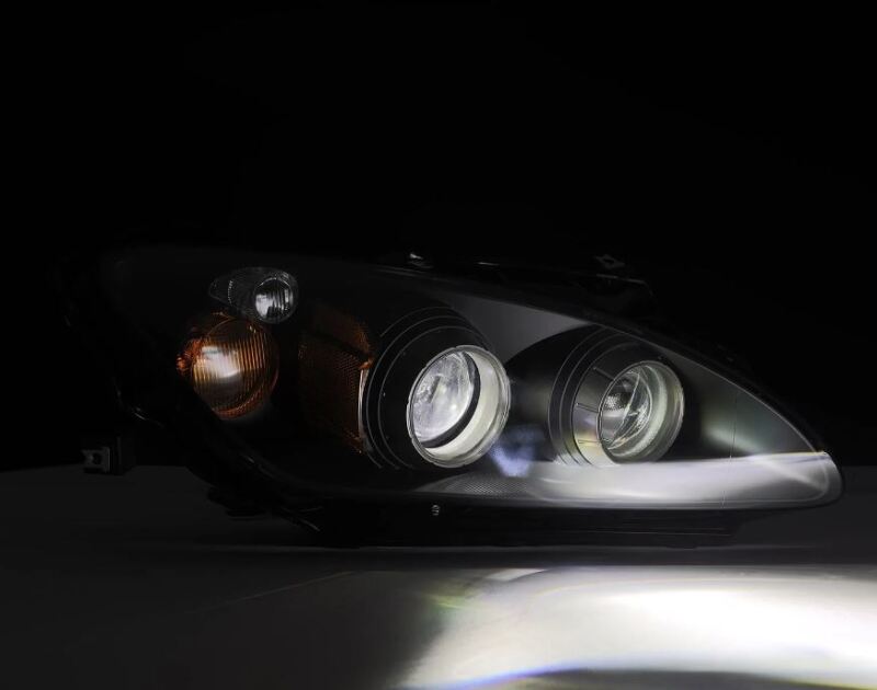 AlphaRex 99-09 Honda S2000 LUXX-Series Projector LED Headlights - Black 880271 *Discontinued