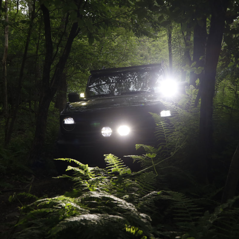 Borne Off-Road Light Bar Single Row Straight 10in BNLT-LB-SS10