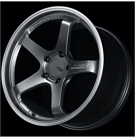 Advan GT 19X9.5 +45 CL-CL Racing Titanium Black Wheel YAQ9J45ITBP