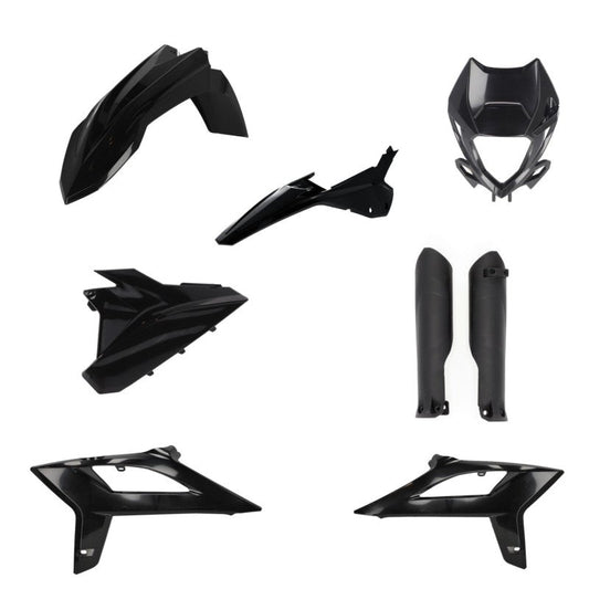 Acerbis 20-22 Beta RR/RC Full Plastic Kit - Black 2936260001