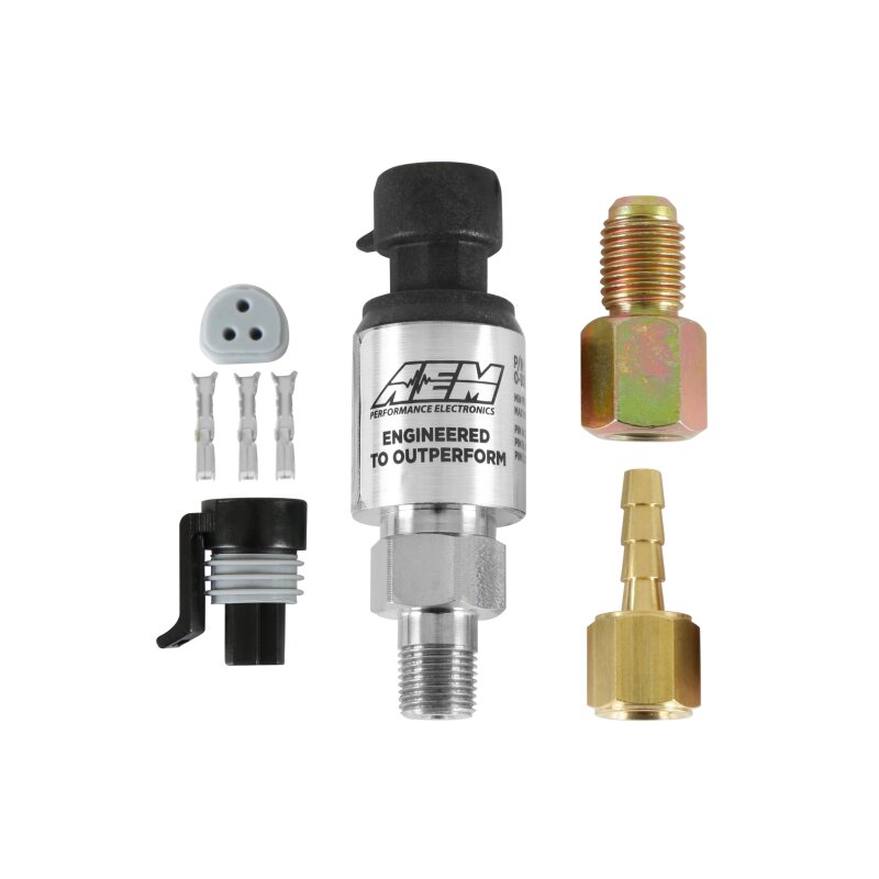 AEM 7 BAR MAP or 100 PSIA Stainless Steel Sensor Kit 30-2130-7