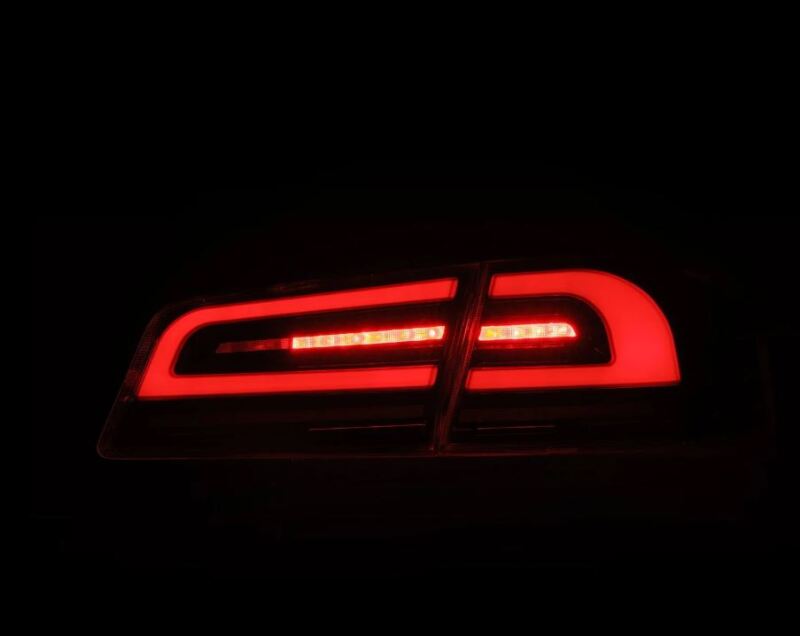 AlphaRex 12-21 Tesla Model S LUXX-Series LED Tail Lights - Alpha-Black 601110 *Discontinued