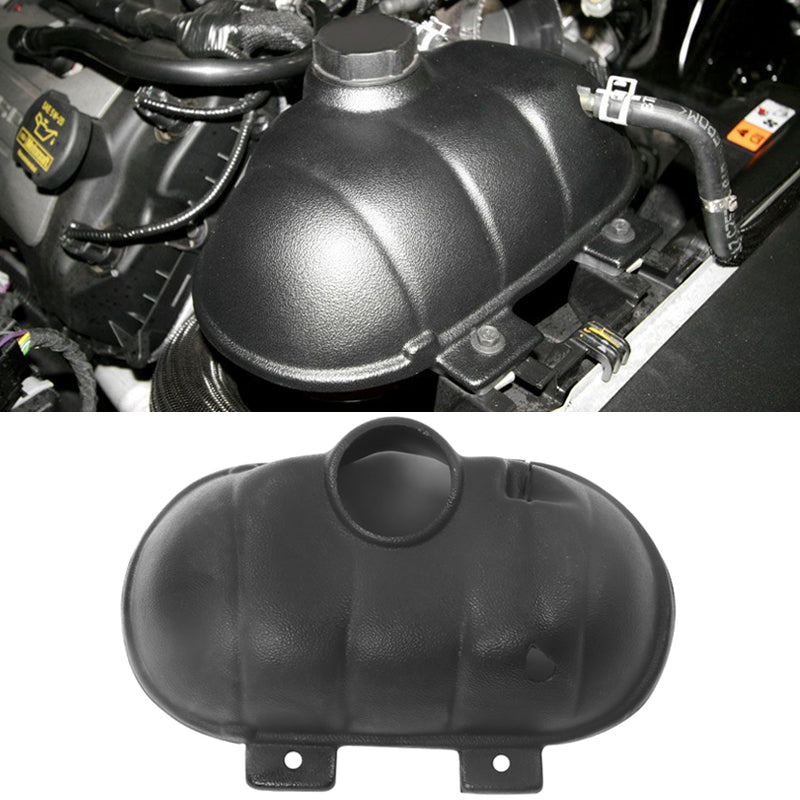 2015-2023 Ford Mustang 2-Door Black Coolant Reservoir Tank Cover ABS