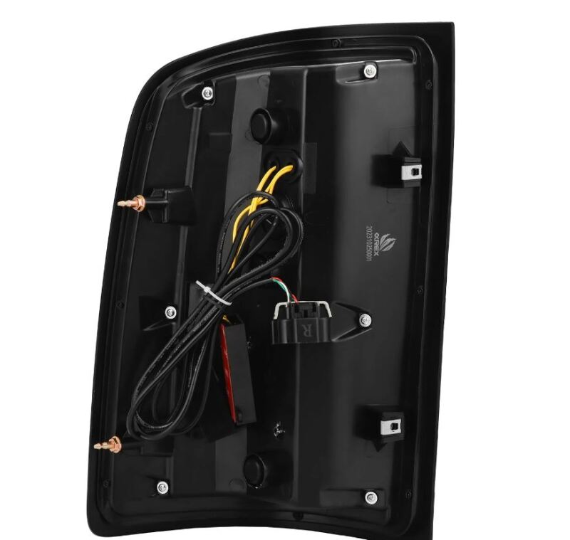 AlphaRex 07-13 GMC Sierra 1500/07-14 2500/3500HD (No Clsc/Dually) Luxx-Series LED Tail Lghts Blk Red 630080 *Discontinued