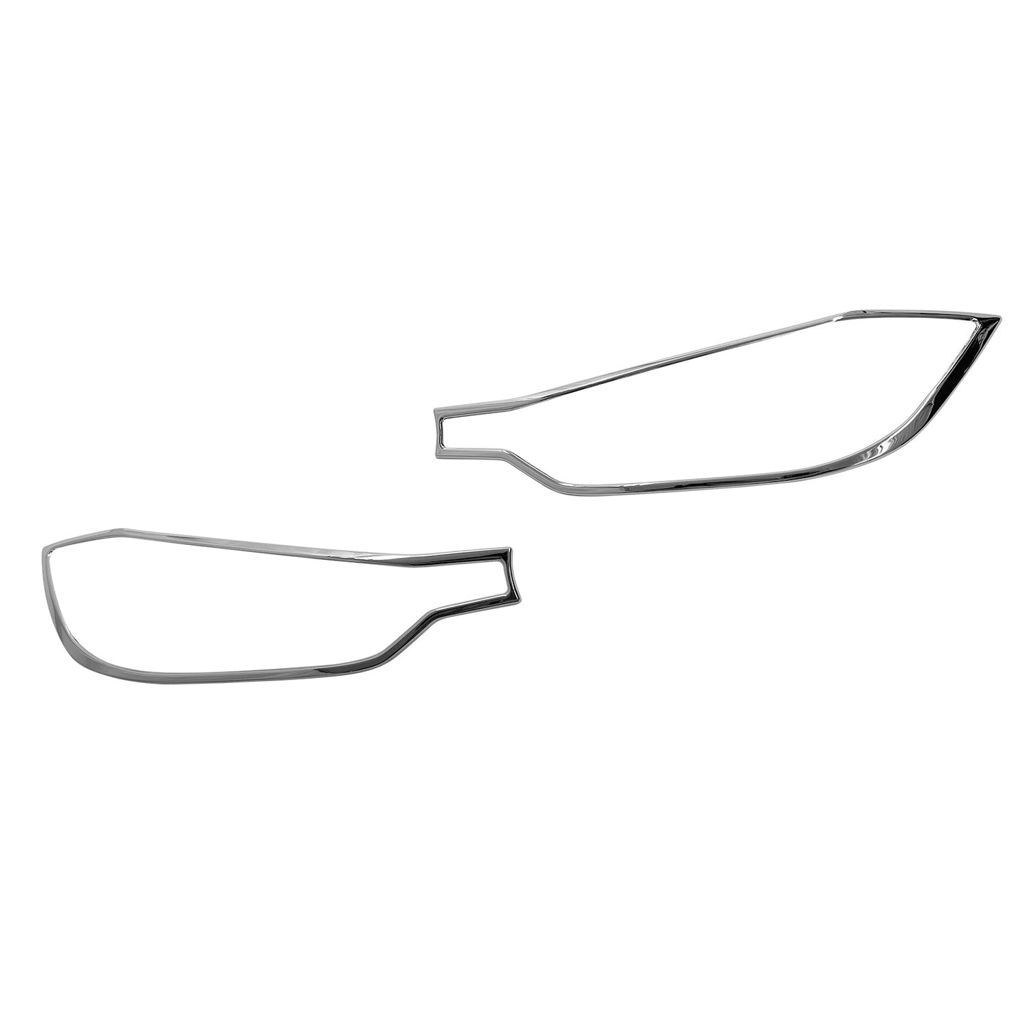 2012-2013 BMW F30 3-Series Sedan Headlight Bezels Cover Chrome ABS