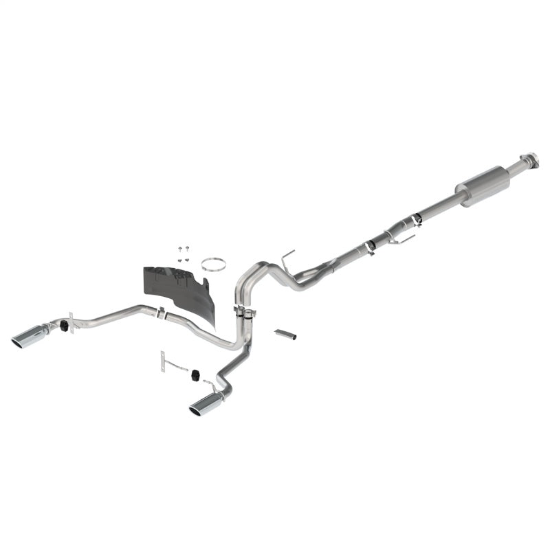 Ford Racing 21-24 F-150 Extreme Rear Exit Exhaust - Chrome Tips M-5200-FECR