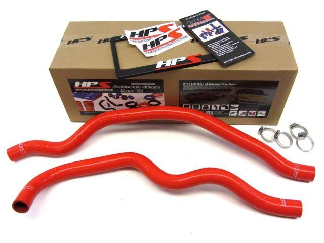 HPS Performance Products HPS Red Reinforced Silicone Radiator Hose Kit Coolant Honda 00-09 S2000 AP1 AP2