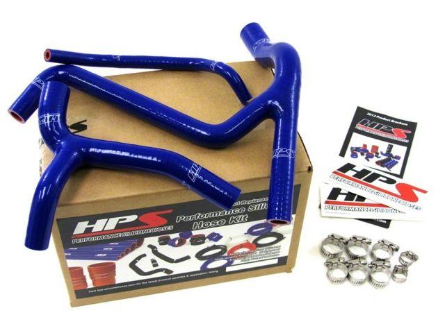 HPS Blue Reinforced Silicone Radiator Hose Kit Coolant Kawasaki 2009 KX450F
