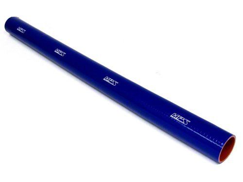 HPS 1-1/8" ID, 3 Feet Length, Silicone Straight Coupler Coolant Tube Hose, High Temp 4-ply Reinforced, Blue, 28mm ID