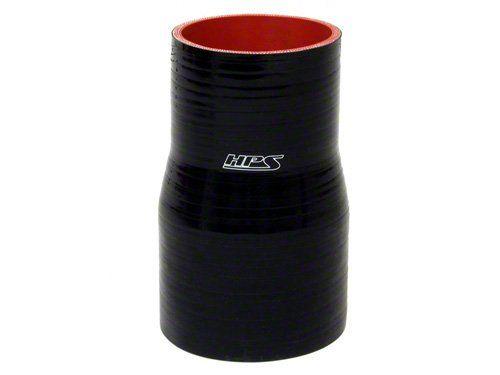 HPS 5/16" - 1/2" ID, 4" Length, Silicone Straight Reducer Coupler Hose, High Temp 4-ply Reinforced, 8mm - 13mm ID, Blue
