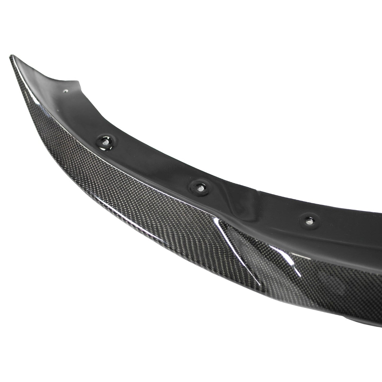 2017-2023 Tesla Model 3  AT Style 2PCS Carbon Fiber Front Lip