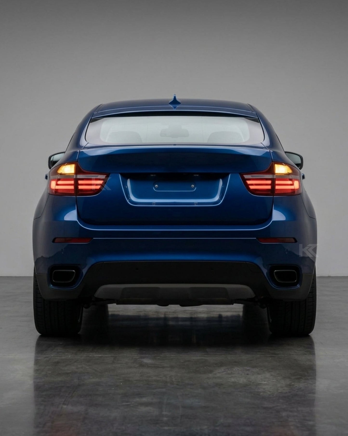 BMW X6 E71 Red and Smoked LED Tail Light Upgrades 2007-2014