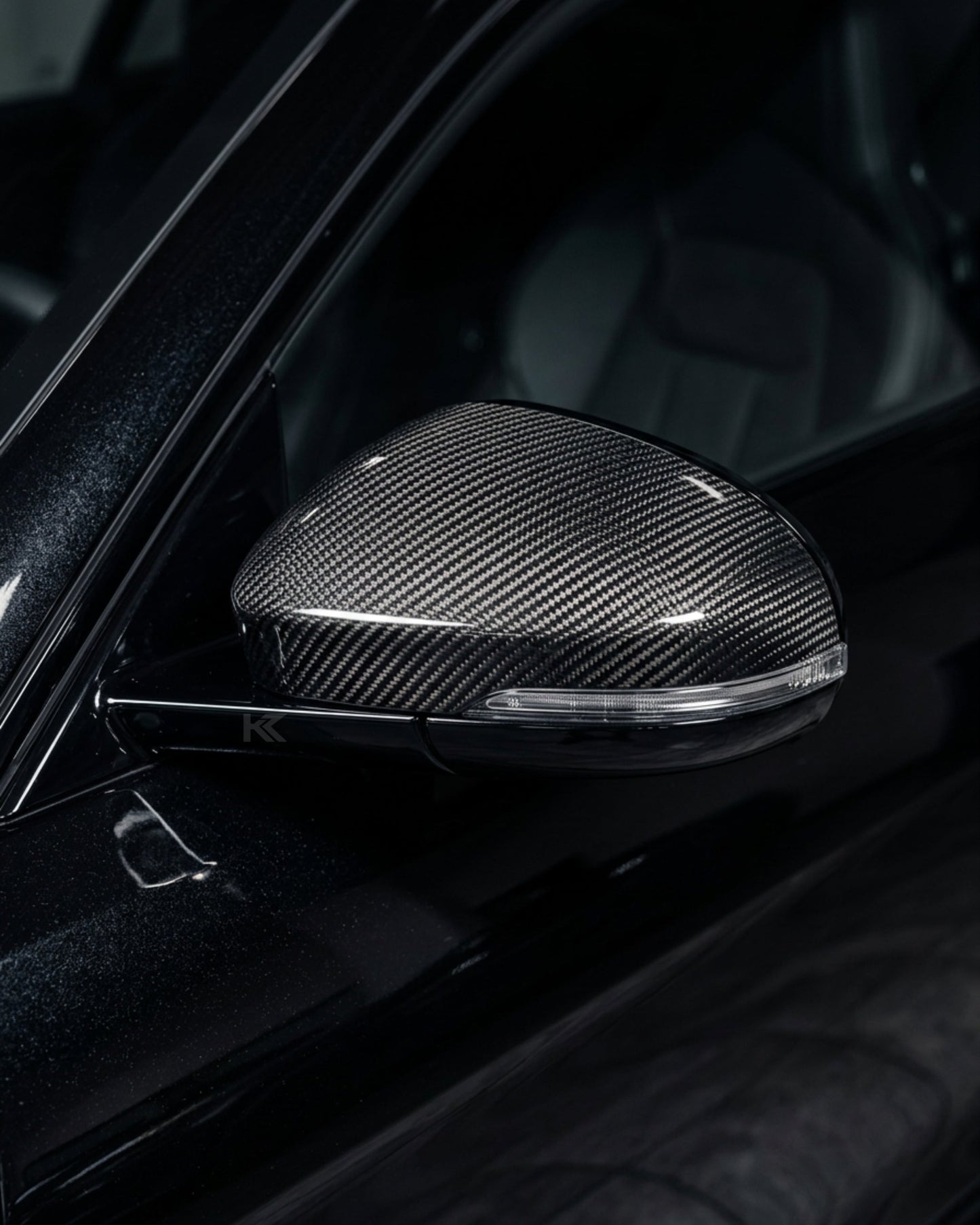 2008–2014 Audi R8 / 2008–2012 Audi TT Side Wing Mirror Covers – Carbon Fiber