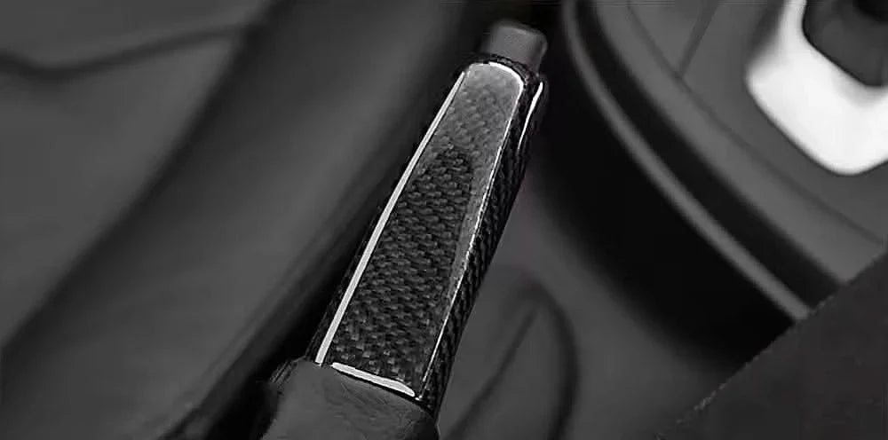 BMW Carbon Fiber Handbrake Lever Cover