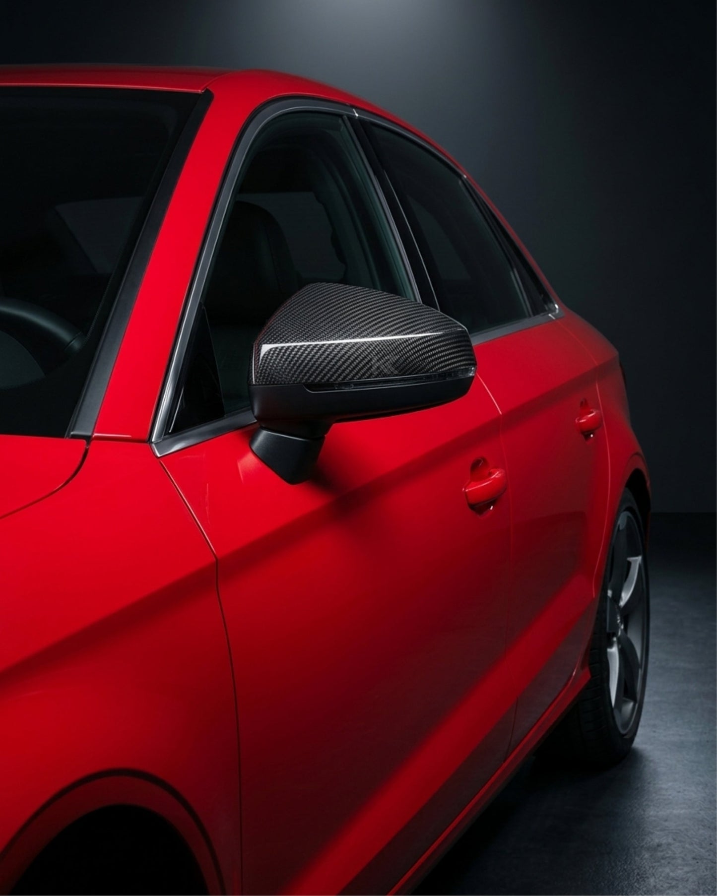 2016 Audi A3 / S3 / RS3 8V Side Wing Mirror Covers – Carbon Fiber