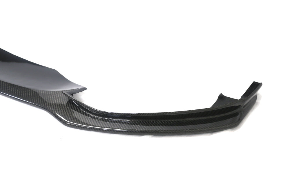 BMW F32 E Style Carbon Fiber Front Lip for MSPORT Front Bumper