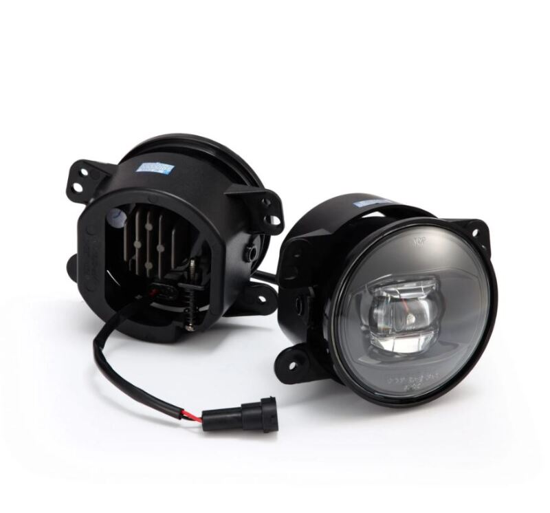 AlphaRex Universal Chrysler/Dodge/Hummer/Jeep DoubleTap Dual Color LED Proj Fog Lights - White/Amber 210004 *Discontinued