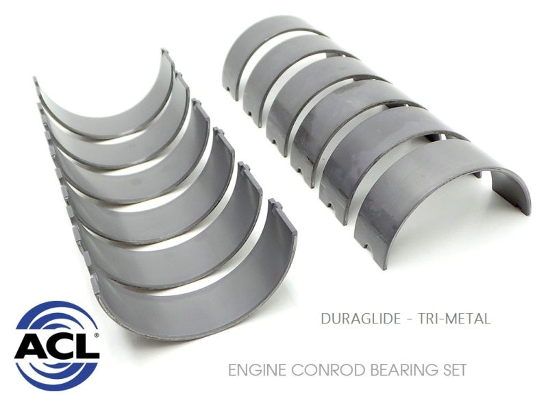 ACL 1962-1998 Ford Prod V8 255/289/302 .30mm Oversized Trimetal Rod Bearing Set 8B634P-30