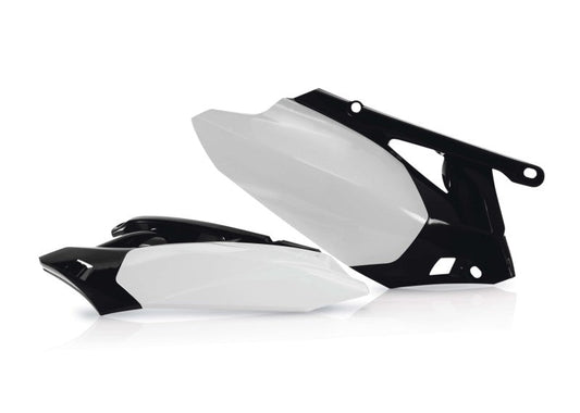 Acerbis 10-13 Yamaha YZ450F Side Panels - White/Black 2171811035
