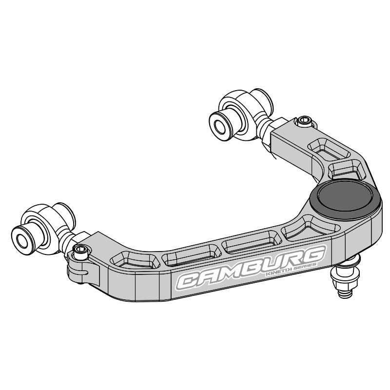 Camburg Ford F-150 2WD/4WD 21-23 KINETIK V2 Performance Billet Uniball Upper Arms CAM-110211-GRY