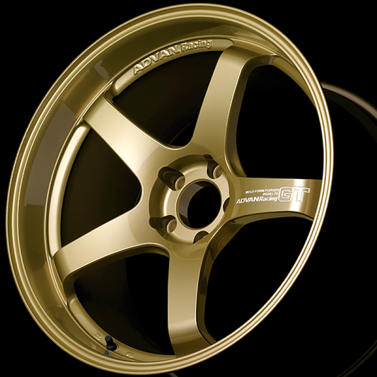 Advan GT for Porsche 18x10.0 / +40 Offset / 5x130 / 71.6mm Bore / Racing Gold Metallic YAQ8K40PZP