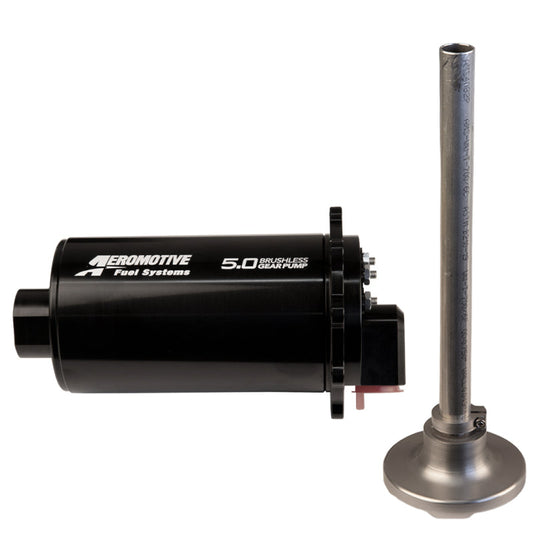 Aeromotive Fuel Pump TVS Universal In-Tank 90-Deg Outlet BL Spur Gear 5.0 19322