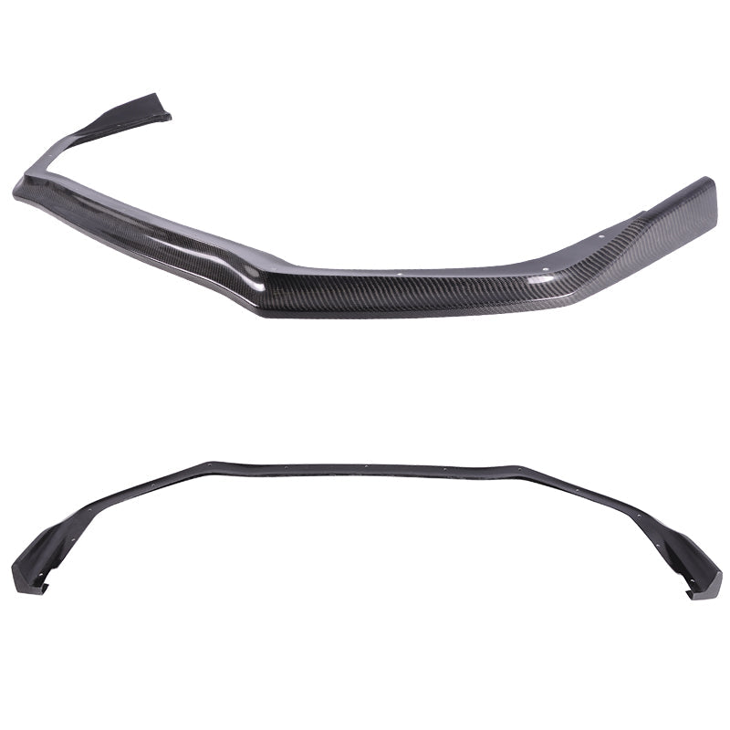 2015-2017 Subaru WRX STI CS Style Front Bumper Lip Real Carbon Fiber