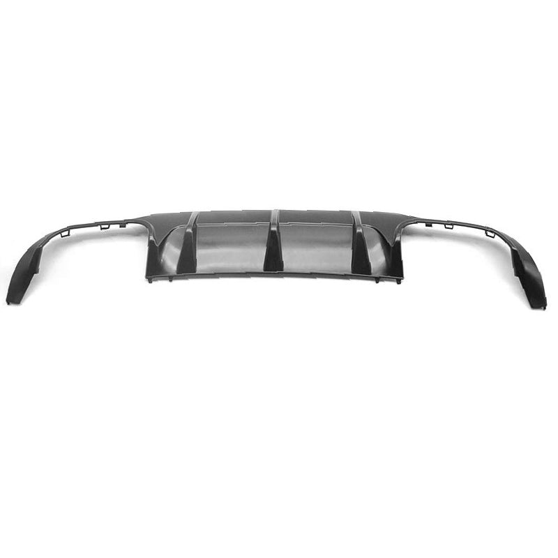 2012-2014 Mercedes W204 C-Class Rear Bumper Diffuser ABS